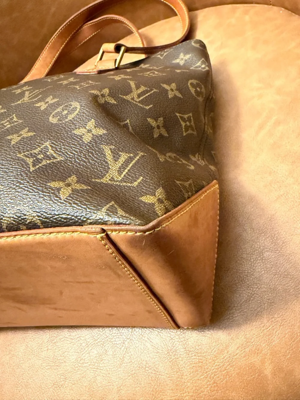 Louis Vuitton Piano Tote Monogram Shoulder Bag Authenticated Clean Interior - Picture 9 of 16